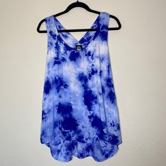 Bobeau tie dye rayon tank Sz medium - Picture 1 of 4
